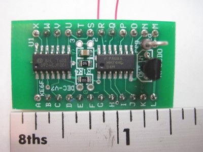 picture of assembled DECUS module