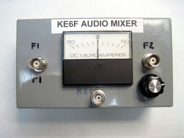 Robert Miller's Audio Mixer